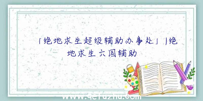 「绝地求生超级辅助办事处」|绝地求生六国辅助